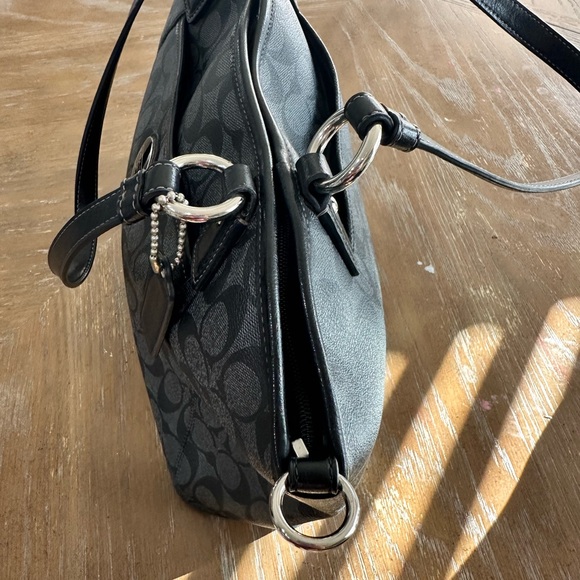 Coach coated canvas large shoulder bag - Picture 14 of 14